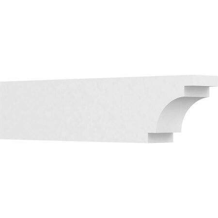 Ekena Millwork Standard Mediterranean Architectural Grade PVC Rafter Tail, 6"W X 10"H X 42"L RFTP06X10X42MED